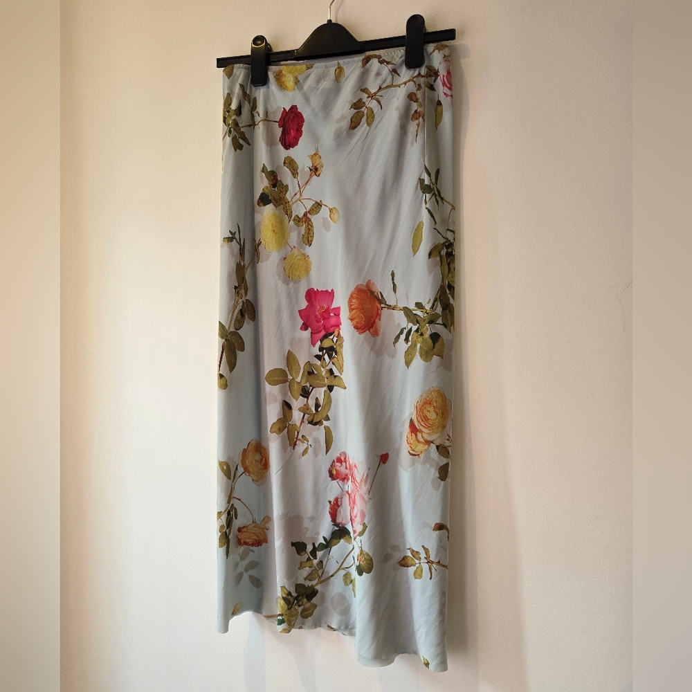 Dries van Noten Floral Slip Skirt Size 36